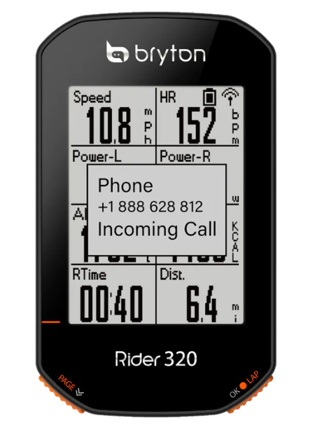 Bryton GPS Bike Computer Rider 320 + Sensor Bundle