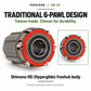 Poseidon AR-24 Lightweight All Road Wheelset - Center-lock disc / Thru-axle