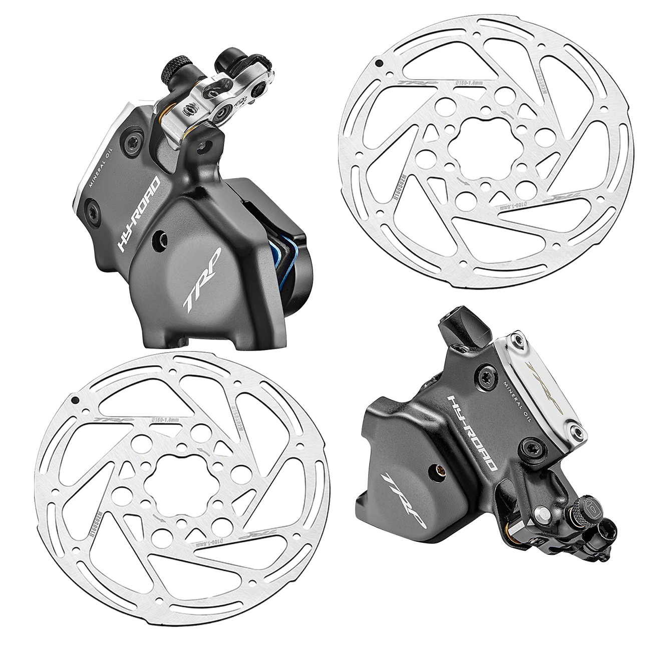 TRP　hy road　DISK　BRAKE　前後セット TRP HY/RD Mechanical/Hydraulic Brakes – Poseidon Bike