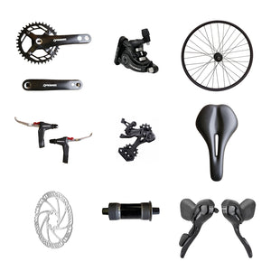 3 wheel bicycle conversion axle kit Thru Axle Conversion Kit – Poseidon Bike