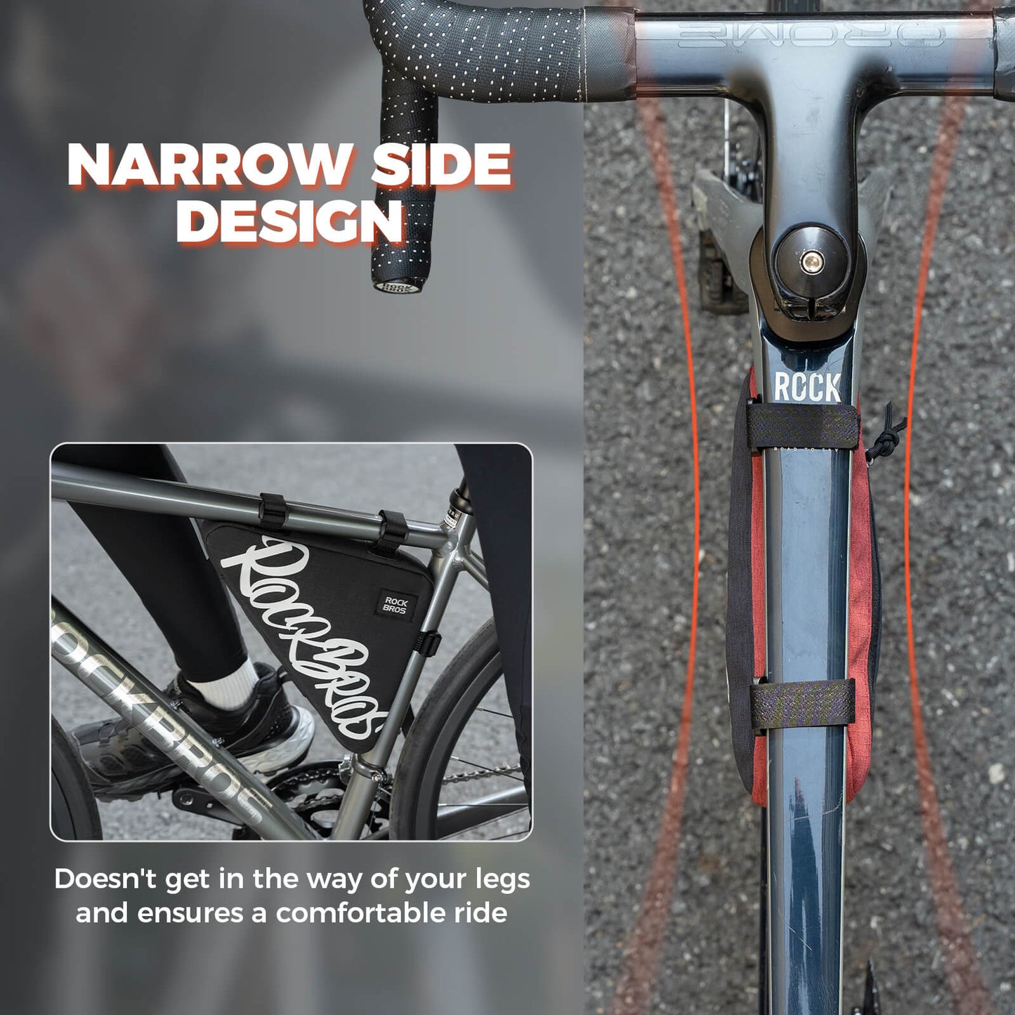 FlashRide Sketch Bike Triangle Bag - 1.4L