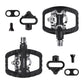 Lightweight Nylon Half-Clip Flat Bike Pedals