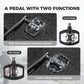 Lightweight Nylon Half-Clip Flat Bike Pedals