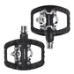 Lightweight Nylon Half-Clip Flat Bike Pedals