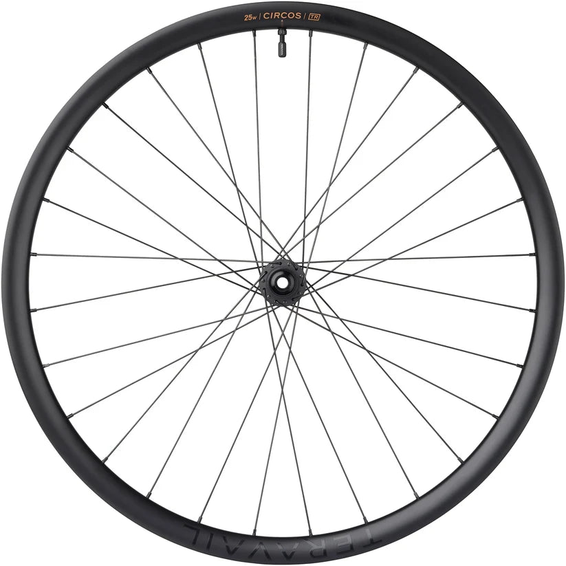 Teravail Circos Gravel Front Wheel - 700 12 x 100mm Center-Lock Carbon DT350