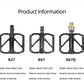 Ultralight 3 Bearings Pedal Bicycle Bike Pedal Anti-slip Footboard Bearing Quick Release Aluminum Alloy Bike Accessories Mountain Bike Pedals Non-Slip Lightweight Pedals Aluminum Alloy Sealed Bearing For Road Mountain