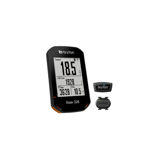 Bryton GPS Bike Computer Rider 320 + Sensor Bundle