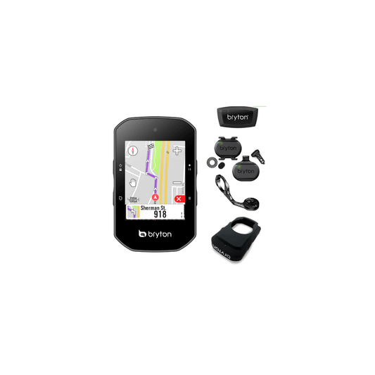 Bryton GPS Bike Computer Rider S500 + Sensor Bundle