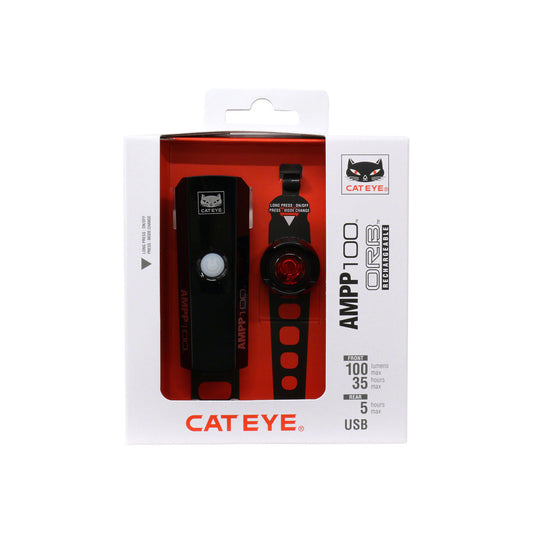 CatEye AMPP100 ORB Headlight/Taillight Set